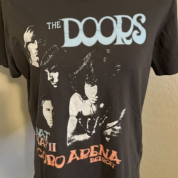 Cotton On The Doors Gray Graphic Shirt - Picture 4 of 8